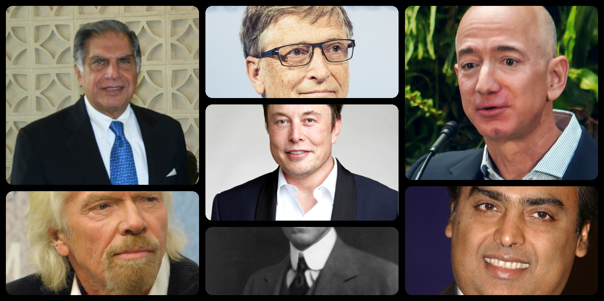 Greatest Male Entrepreneurs in the world