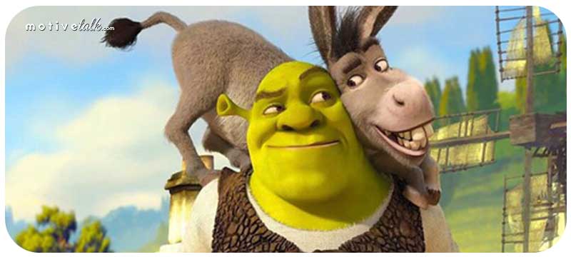 shrek and doneky