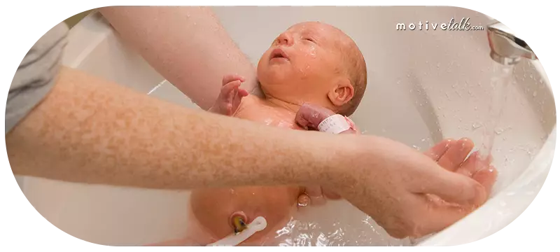 Bathe a Newborn Baby