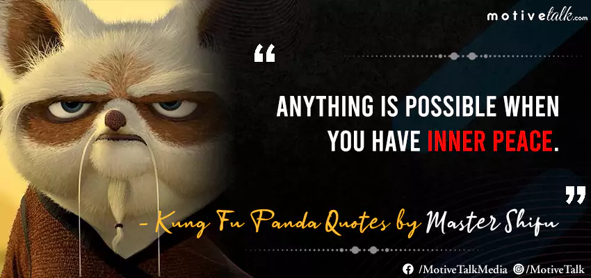 Kung Fu Panda Quotes