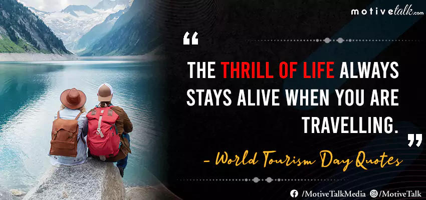 World Tourism Day Quote