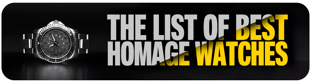 List of Best Homage Watch