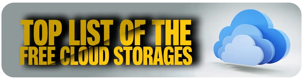 Free cloud storages